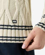 W POSITANO KNIT SWEATER, Cream - Image 3