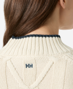 W POSITANO KNIT SWEATER, Cream - Image 2