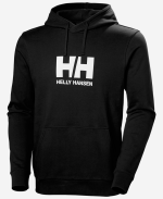 HH LOGO HOODIE, Black - Image 5