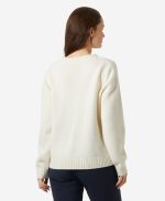 W BLISS SKI KNIT SWEATER, Cream - Image 2