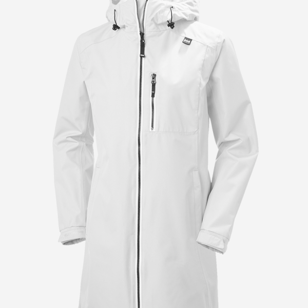 W LONG BELFAST JACKET, White
