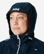 W LONG BELFAST JACKET, Navy - Image 2