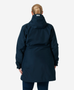 W LONG BELFAST JACKET, Navy - Image 5