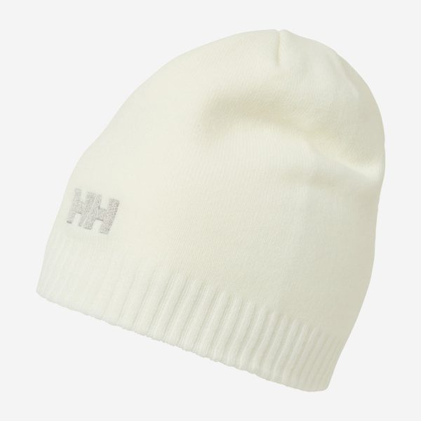 BRAND BEANIE, White