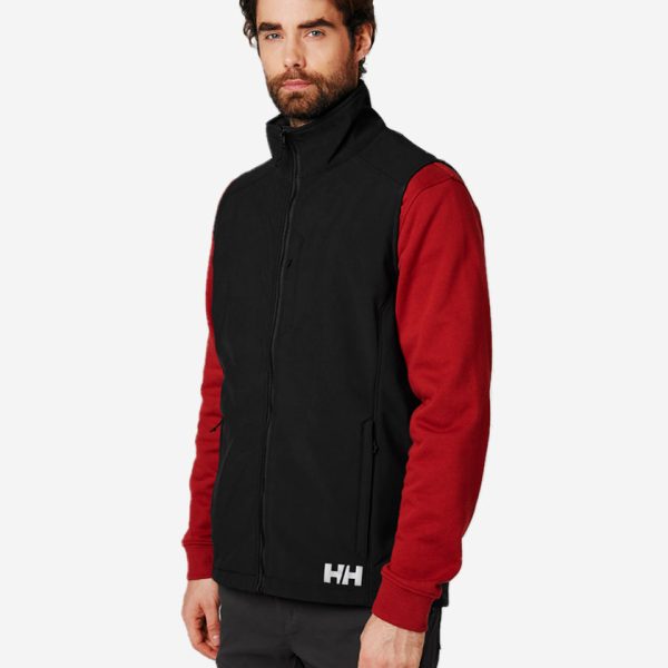 PARAMOUNT SOFTSHELL VEST, Black