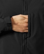 W PARAMOUNT SOFTSHELL JACKET, Black - Image 4