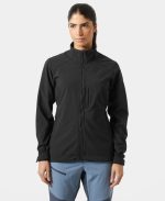 W PARAMOUNT SOFTSHELL JACKET, Black