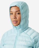 W BANFF HOODED INSULATOR, Barely Blue - Image 3