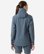 W BLAZE SOFTSHELL HOOD, Alpine Frost - Image 2