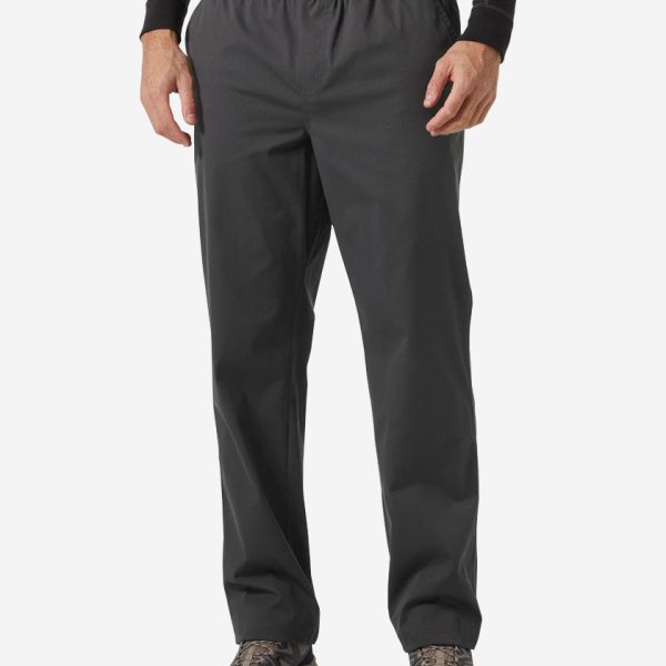 HOLMEN RELAXED PANT, Ebony