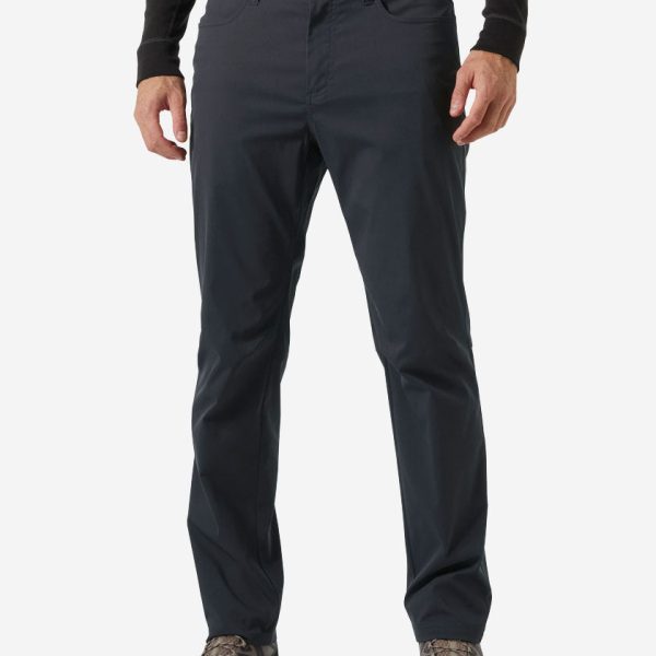 HOLMEN 5 POCKET PANT, Ebony