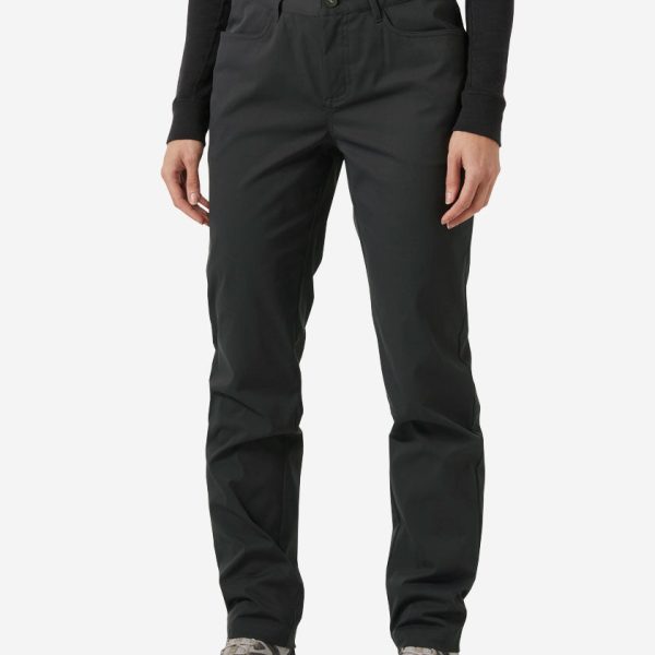 W HOLMEN 5 POCKET PANT, Ebony