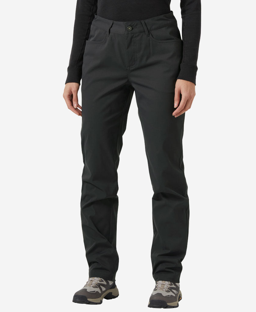 63522_980_onbody1.jpg W HOLMEN 5 POCKET PANT, Ebony - Image 1