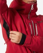 W ALPHELIA LIFALOFT JACKET, Red - Image 6