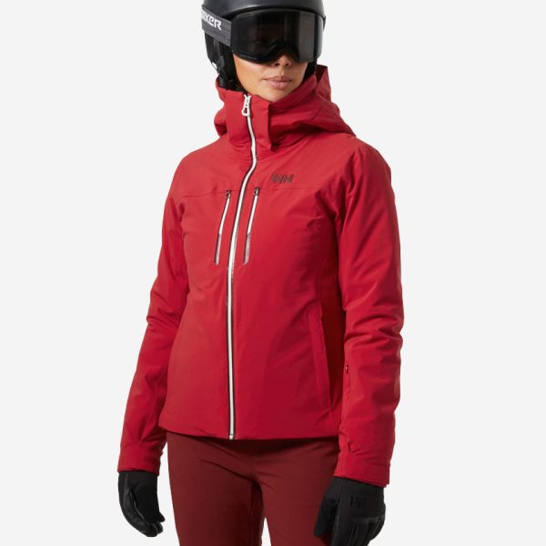 W ALPHELIA LIFALOFT JACKET, Red