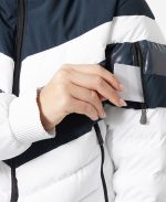 W IMPERIAL SHORT PUFFY JACKET, Navy - Image 6
