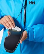W SNOWPLAY JACKET, Cyan - Image 4