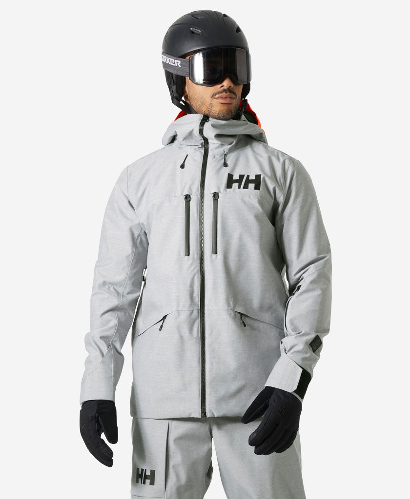 65747_949_onbody1.jpg GARIBALDI 2.0 JACKET, Grey Melange - Image 1