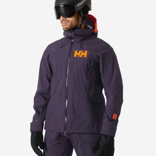 SOGN SHELL 2.0 JACKET, Black Grape