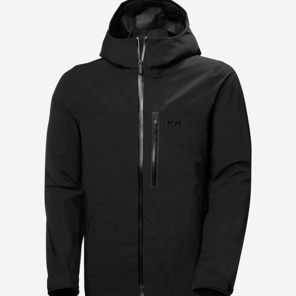SWIFT 3L SHELL JACKET, Black