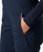 W LEGENDARY INSULATED BIB PANT, Navy - Image 5