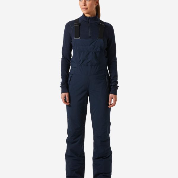 W LEGENDARY INSULATED BIB PANT, Navy