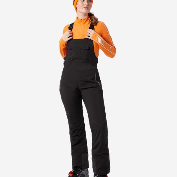 W LEGENDARY INSULATED BIB PANT, Black