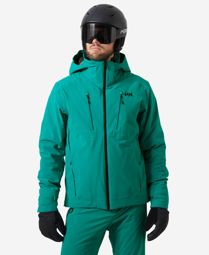 65927_466_onbody1.jpg ALPHA 4.0 JACKET, Signal Green - Image 1