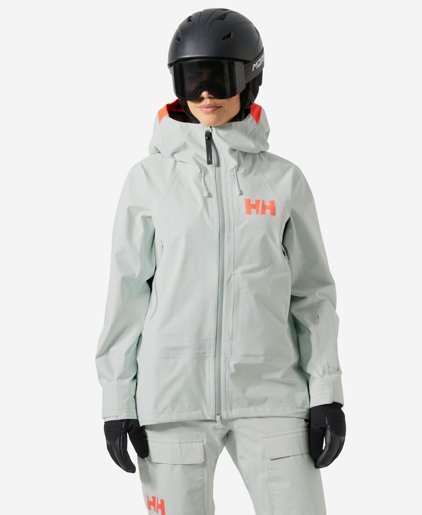 65985_403_onbody1.jpg W SOGN SHELL JACKET, Seafoam - Image 1