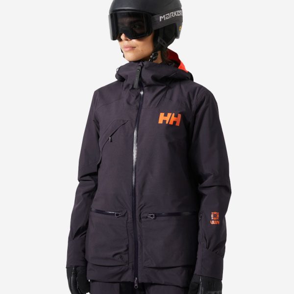 W WHITEWALL LIFALOFT 3.0 JKT, Black Grape