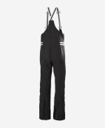 W AVANTI SOFTSHELL BIB PANT,Black - Image 6