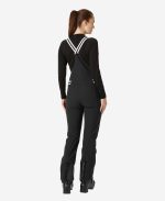 W AVANTI SOFTSHELL BIB PANT,Black - Image 2