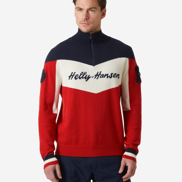 APRES KNITTED SWEATER, Red