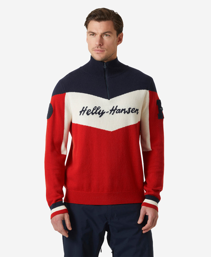 66025_162_onbody1_499312af-4f2c-40e1-b1fb-8a338a990711.jpg APRES KNITTED SWEATER, Red - Image 1