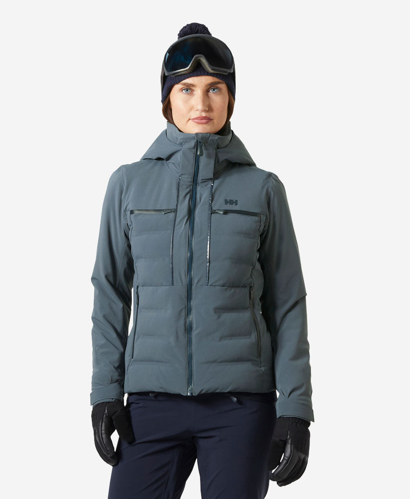 66081_860_onbody1-_1.jpg W ALPHELIA ELEVATE JACKET, Alpine Frost - Image 1