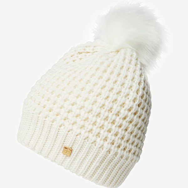 W SNOWFALL BEANIE, Off White