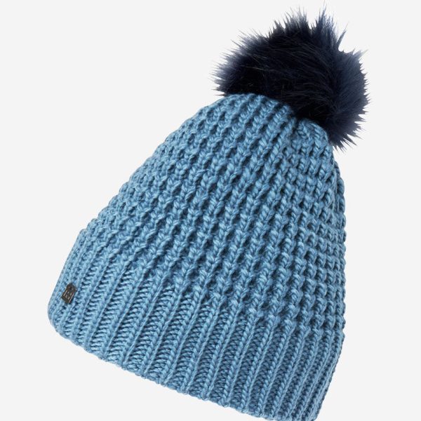 W SNOWFALL BEANIE, Washed Navy