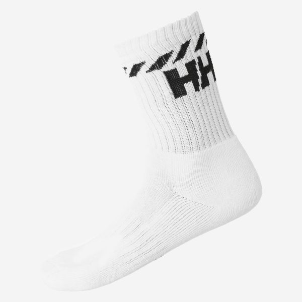 COTTON SPORT SOCK 3PK, White