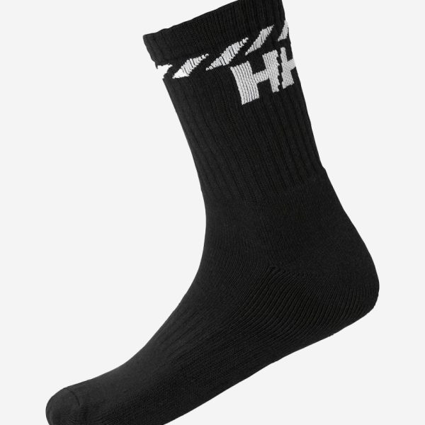 COTTON SPORT SOCK 3P, Black