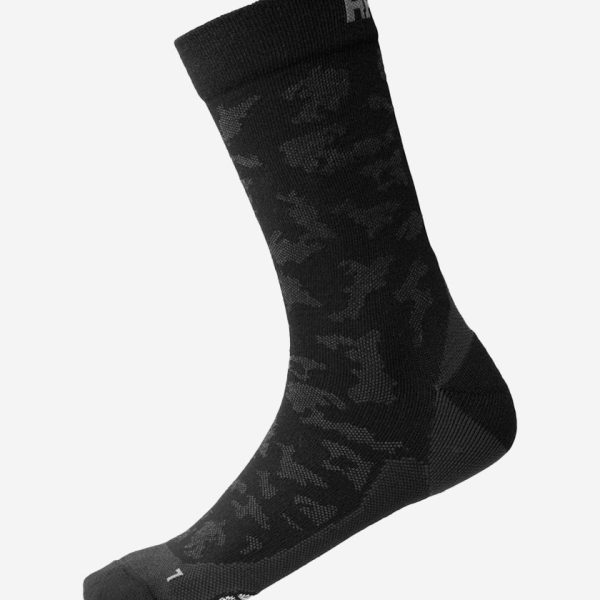 TRAIL CREW SOCK, Black