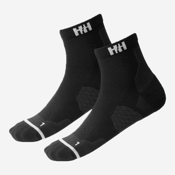 TRAIL SOCK 2PK, Black