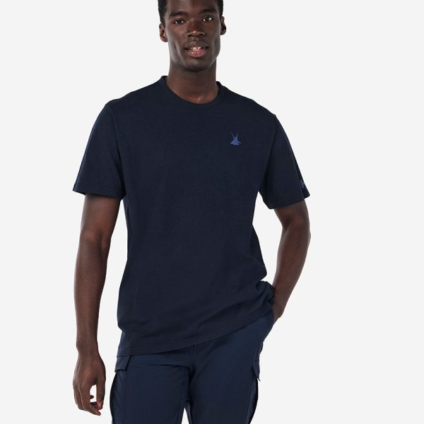 CROSS SAILS T-SHIRT, Navy