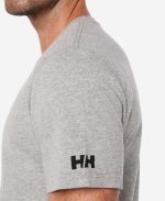 CREW T-SHIRT, Grey Melange - Image 2