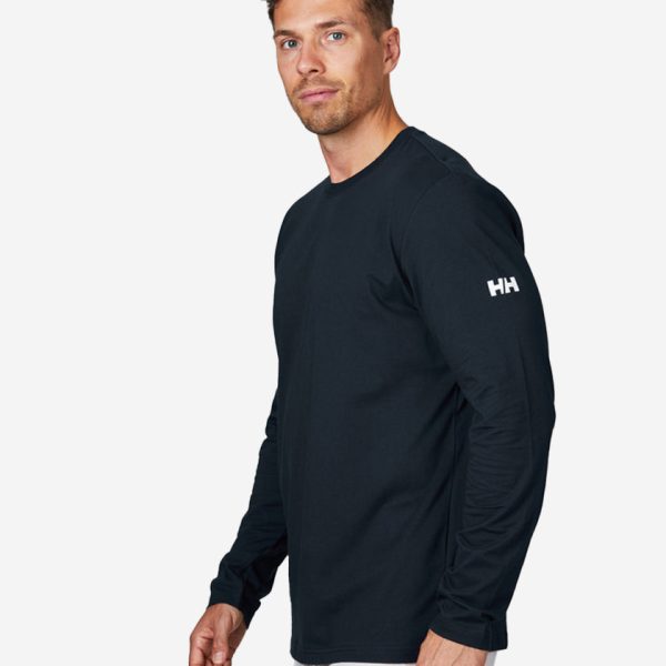 CREW L/S T-SHIRT, Navy
