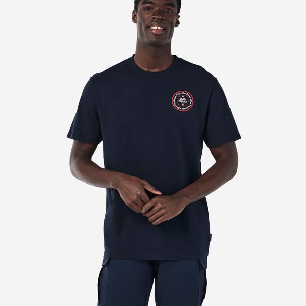 ALIVE OUTDOORS T-SHIRT, Navy