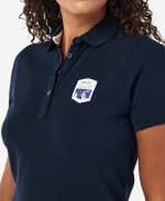 RSHYR25 W CREW POLO, Navy - Image 3