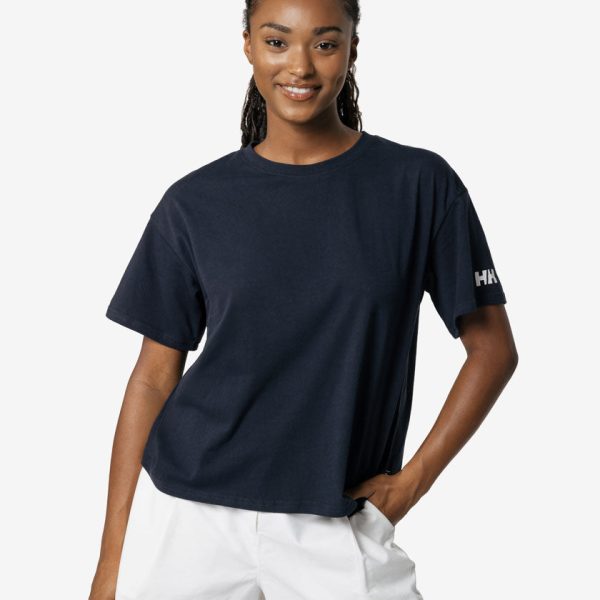 W CREW T-SHIRT 2.0, Navy