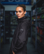 W ADEN LONG JACKET, Black - Image 3